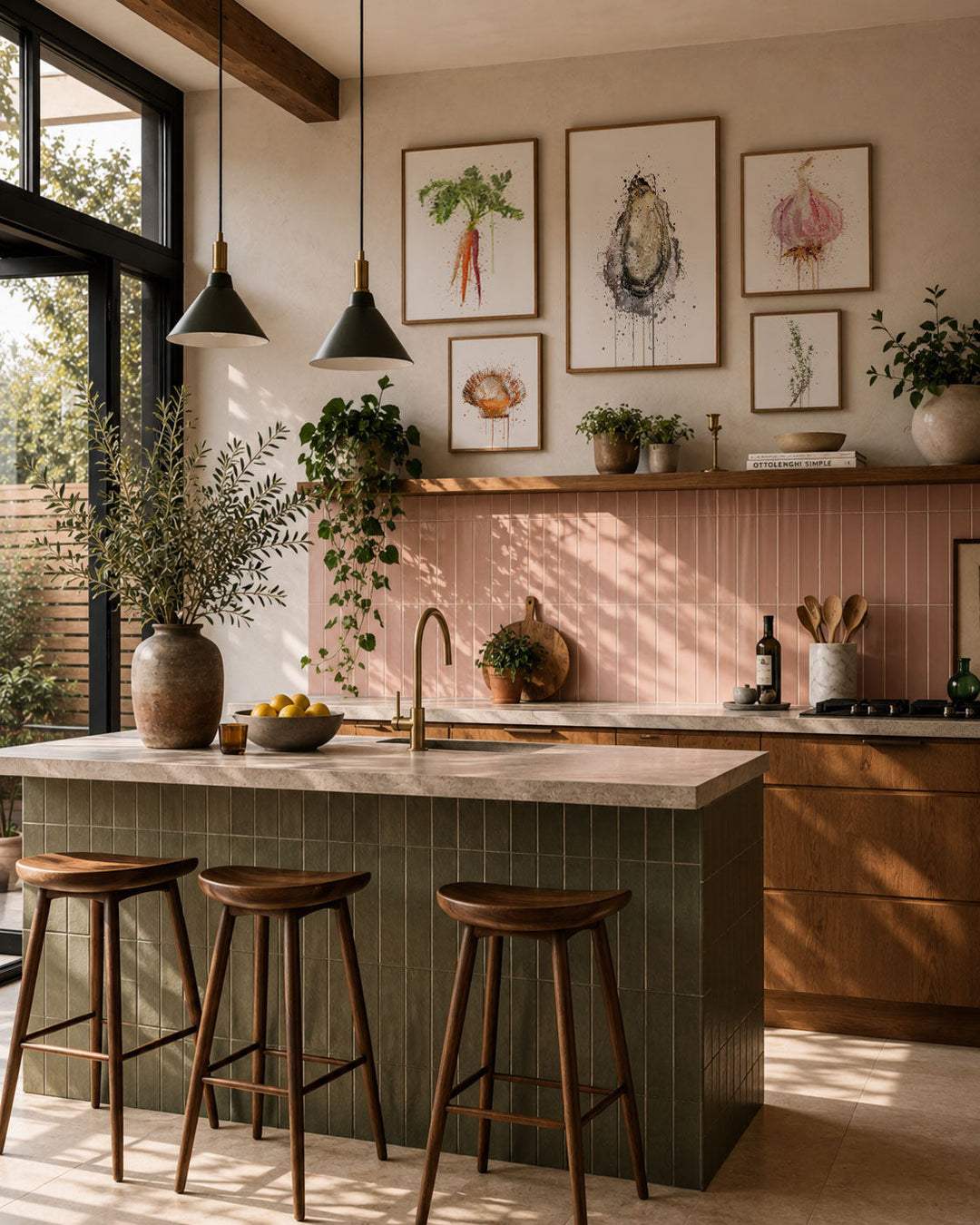 Stylish And Contemporary Kitchen Wall Art Prints 