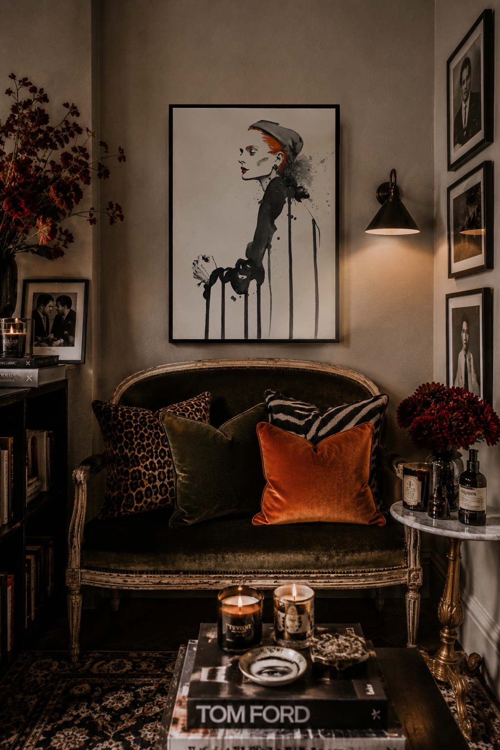 Fashion Illustration Wall Art Prints