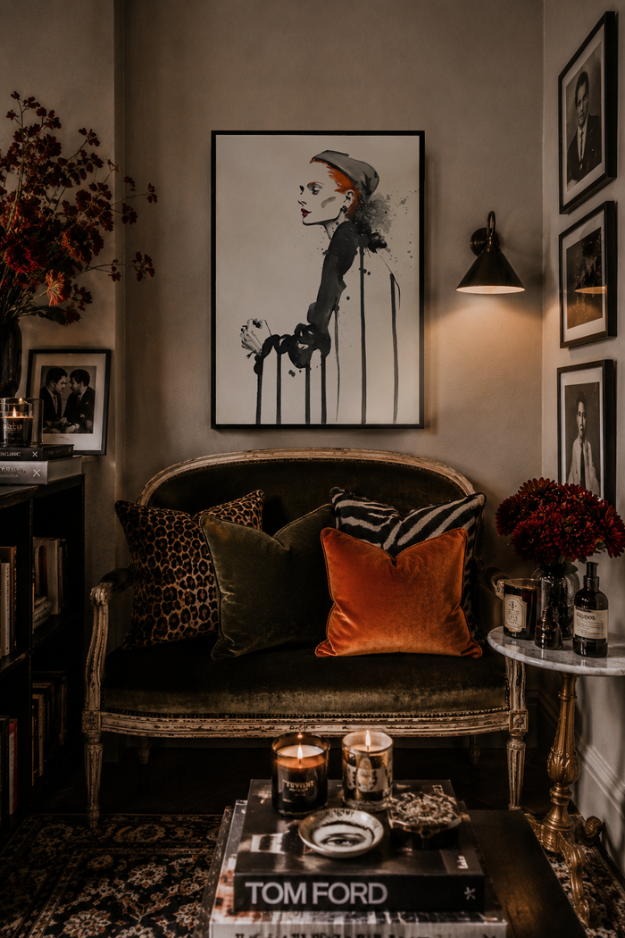 Fashion Illustration Wall Art Prints