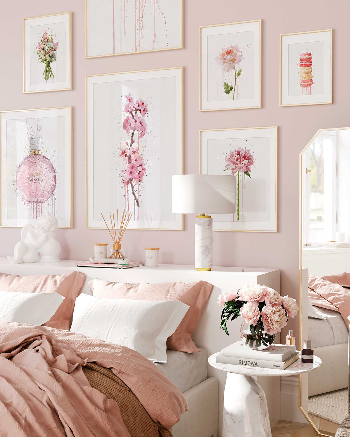 Pink Wall Art Prints