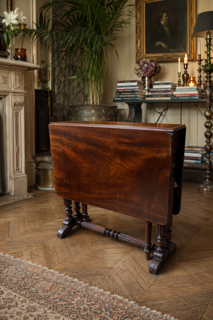 19th Century Mahogany Sutherland Drop-Leaf Table – Gillows Style