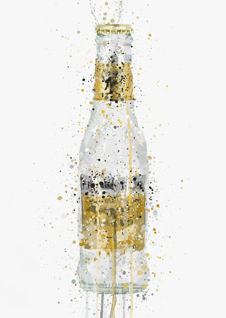 Liquor Bottle Wall Art Print 'Tonic'-We Love Prints