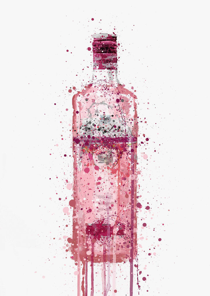 Gin Bottle Wall Art Print 'Hard Candy'-We Love Prints
