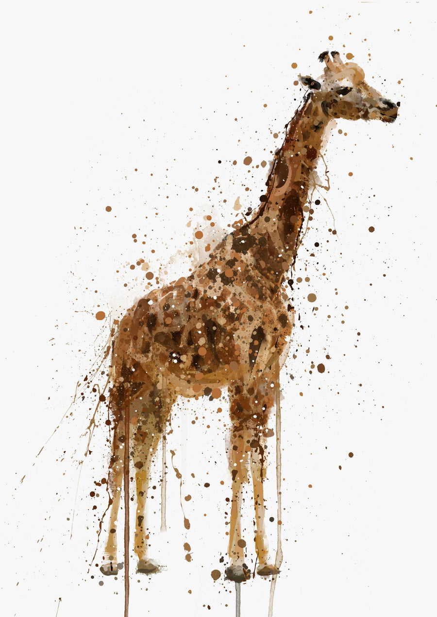 Giraffe Wall Art Print