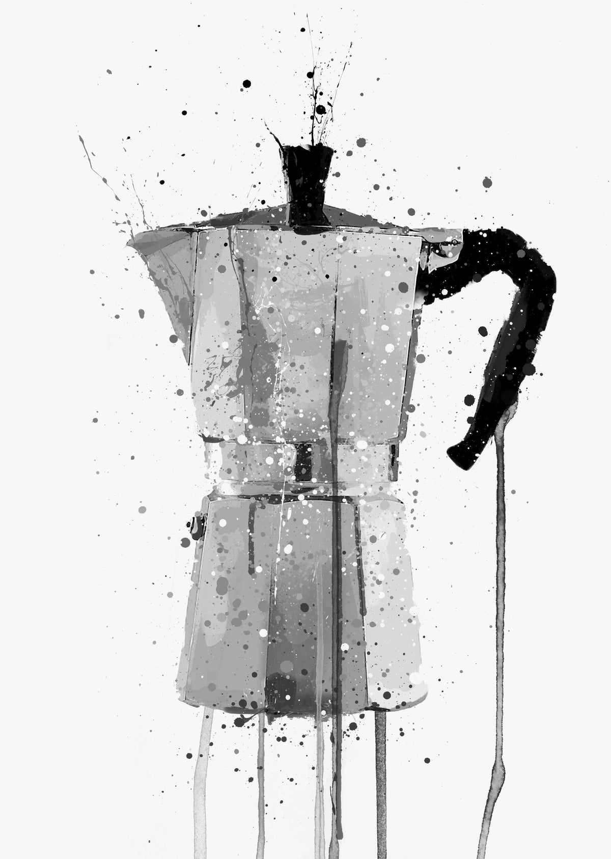 Coffee Wall Art Print 'Percolator'