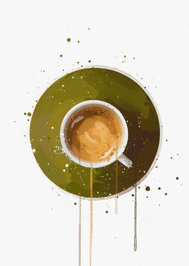 Coffee Wall Art Print 'Espresso'