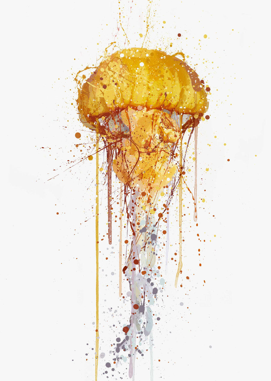 Sea Creature Wall Art Print 'Jellyfish'