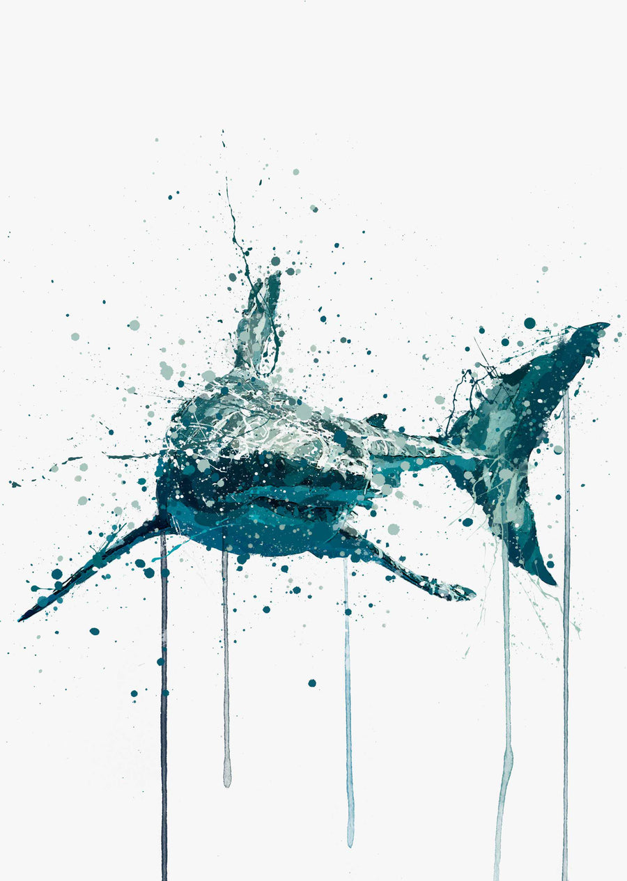 Sea Creature Wall Art Print 'Shark'