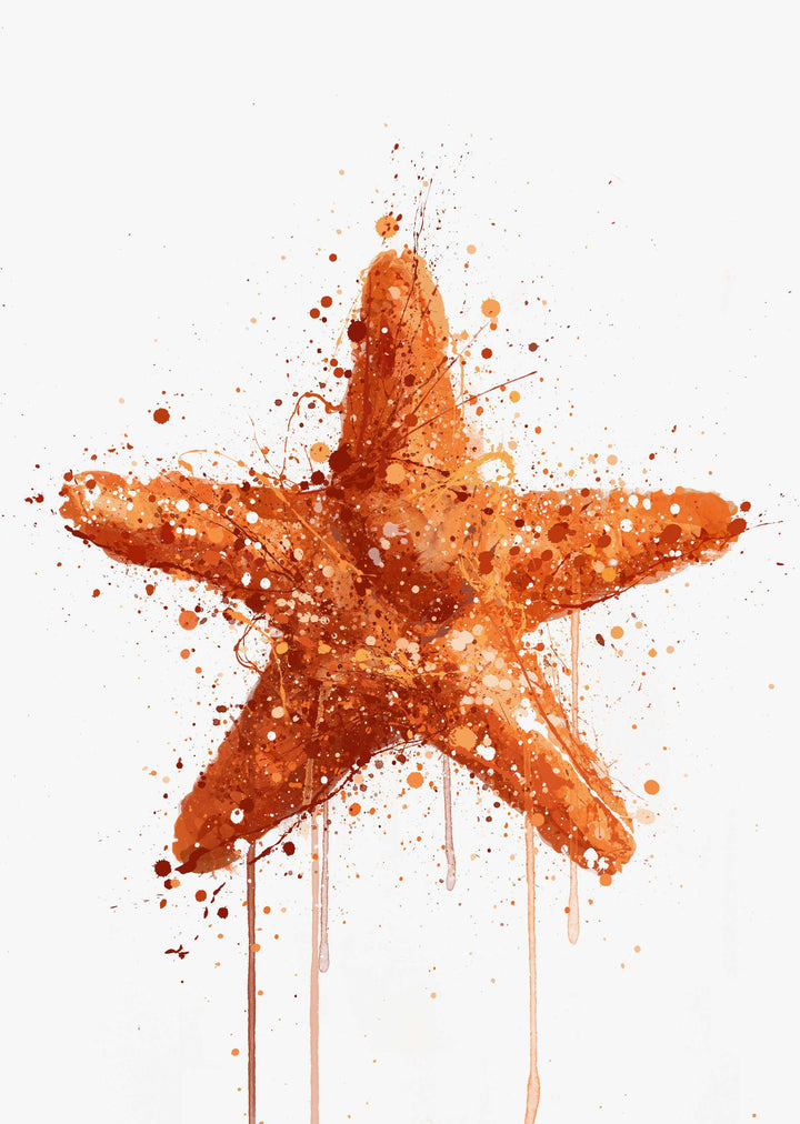 Sea Creature Wall Art Print 'Starfish'-We Love Prints