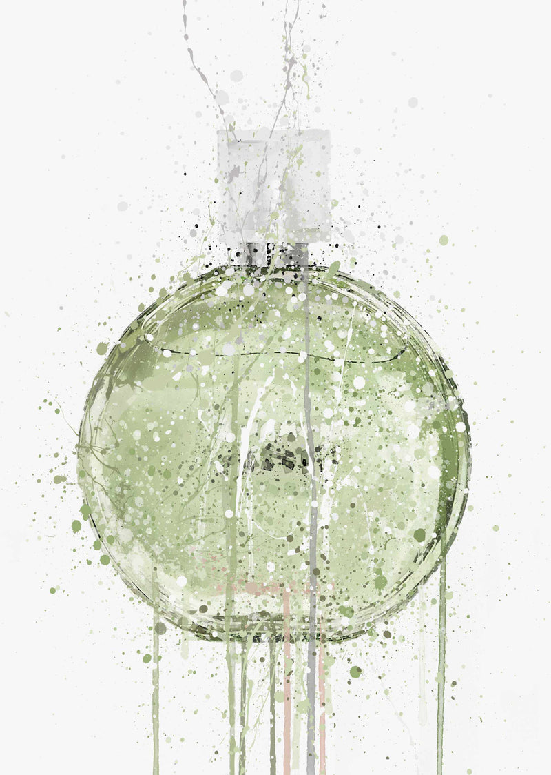 Fragrance Bottle Wall Art Print 'Spring Meadow'
