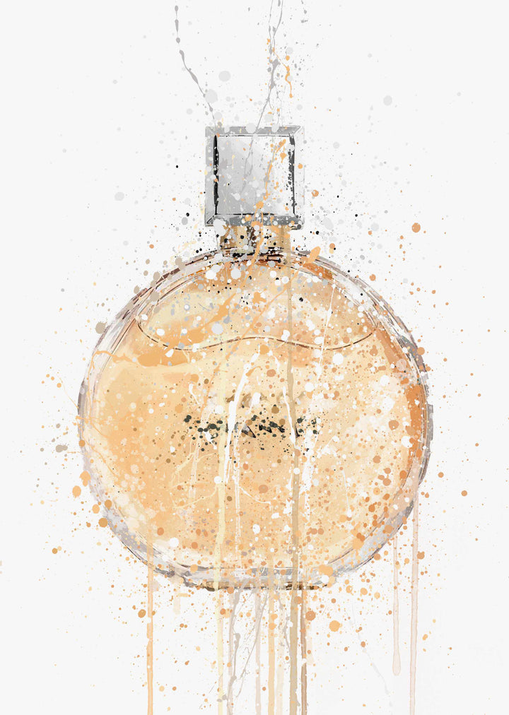 Fragrance Bottle Wall Art Print 'Nectarine'-We Love Prints
