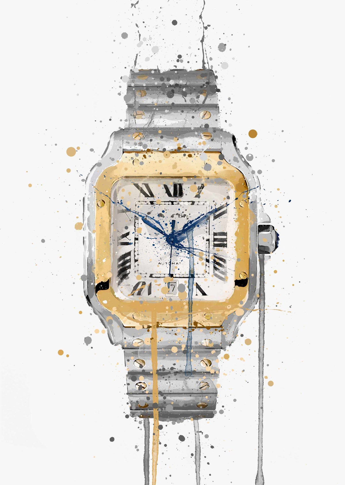 Wrist Watch Wall Art Print 'Fusion'