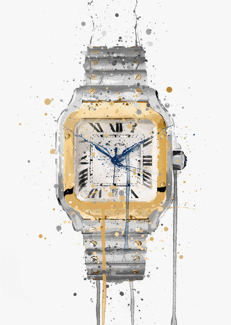 Wrist Watch Wall Art Print 'Fusion'