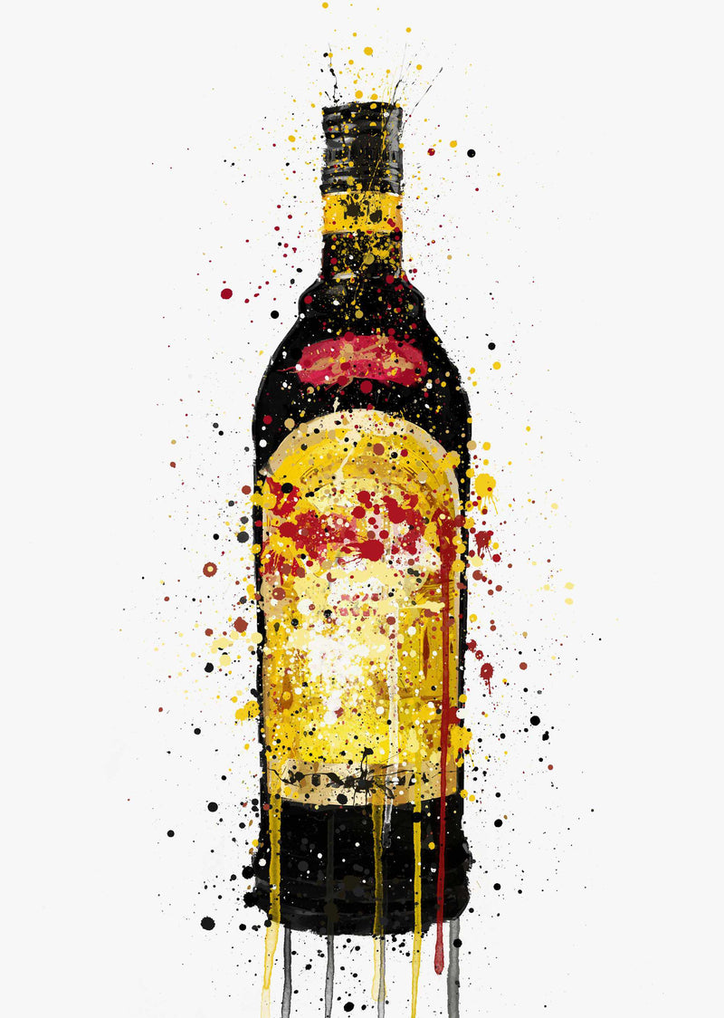 Likörflasche Wandbild 'Merchant's Gold'