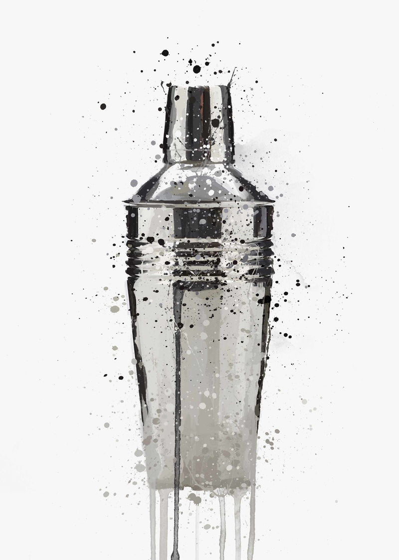 Cocktail Shaker Wall Art Print