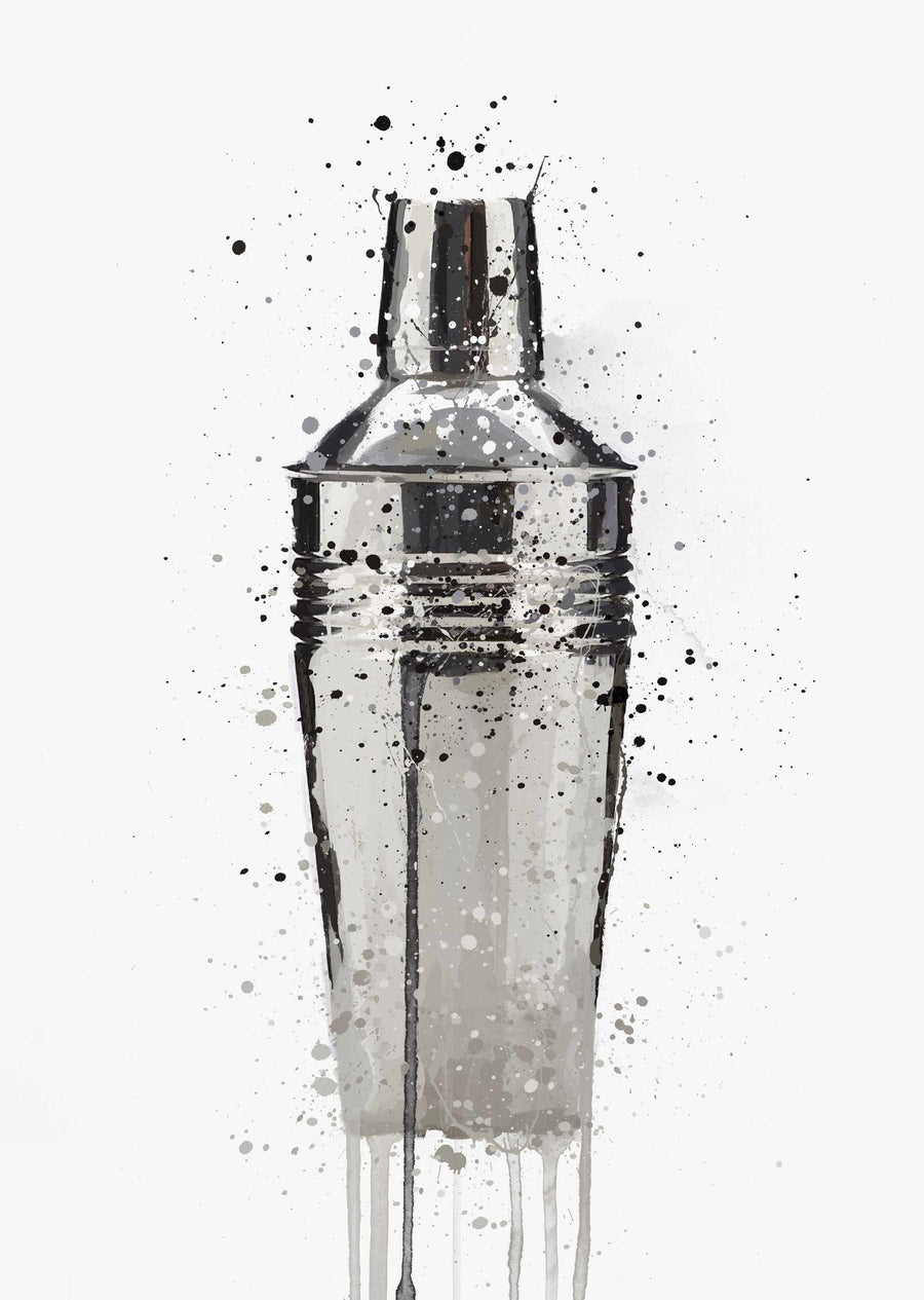Cocktail Shaker Wall Art Print