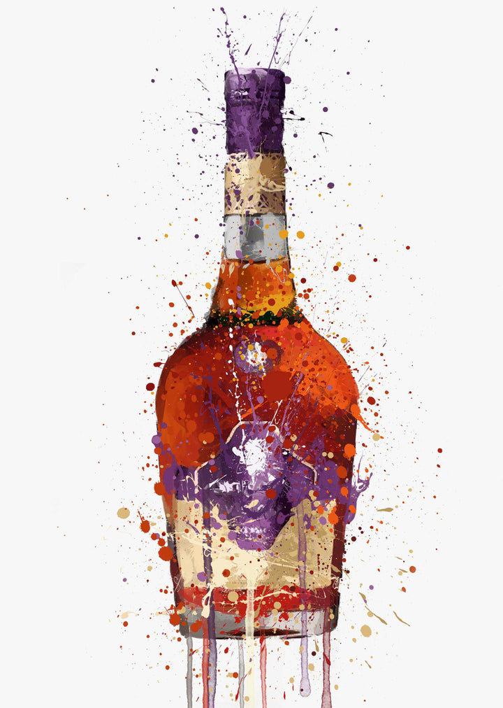 Liquor Bottle Wandbild 'Ahorn'