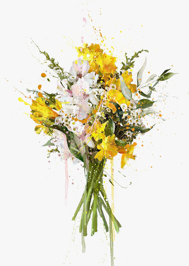 Flower Wall Art Print 'Meadow'