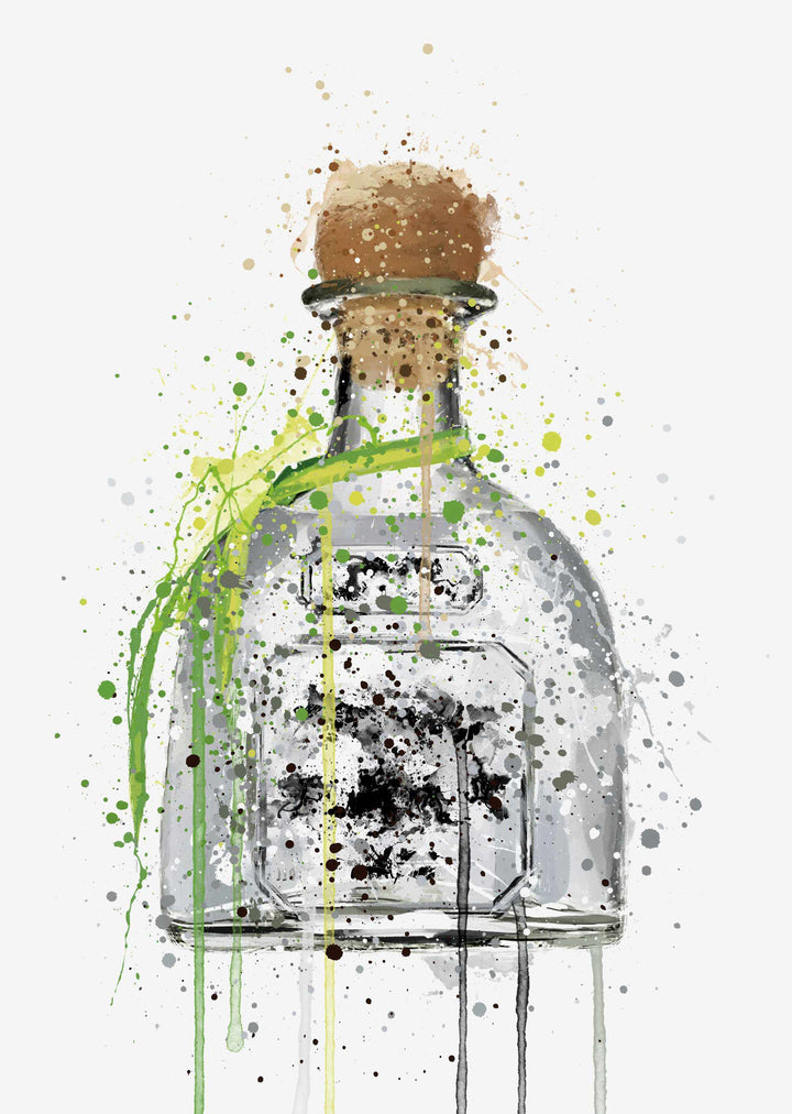 Tequila Flaschenwand bei Print 'Agave'