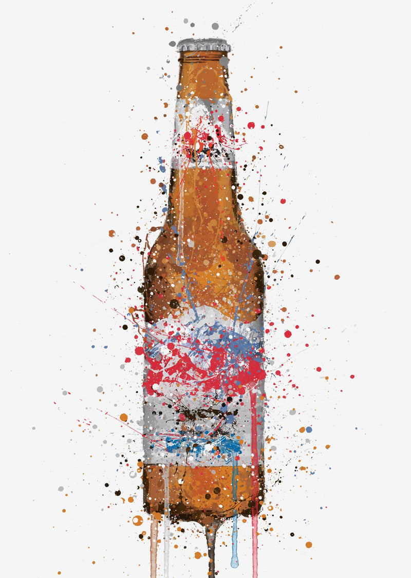 Bierflaschen-Wandbild 'Summit'