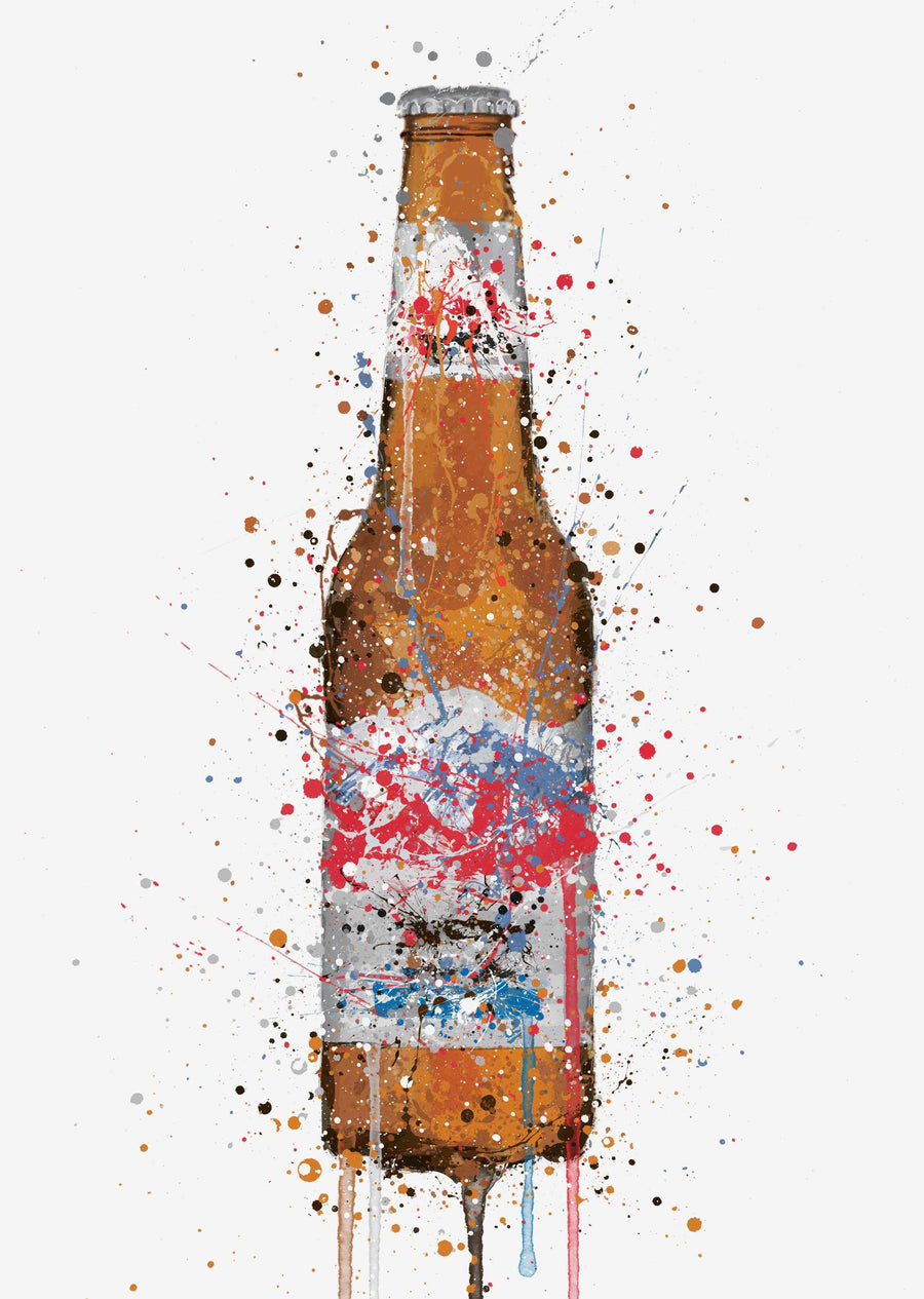 Bierflaschen-Wandbild 'Summit'