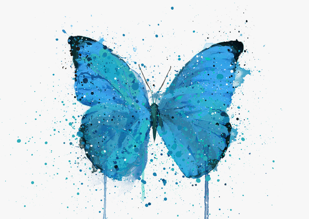 Wandbild Schmetterling 'Morpho'
