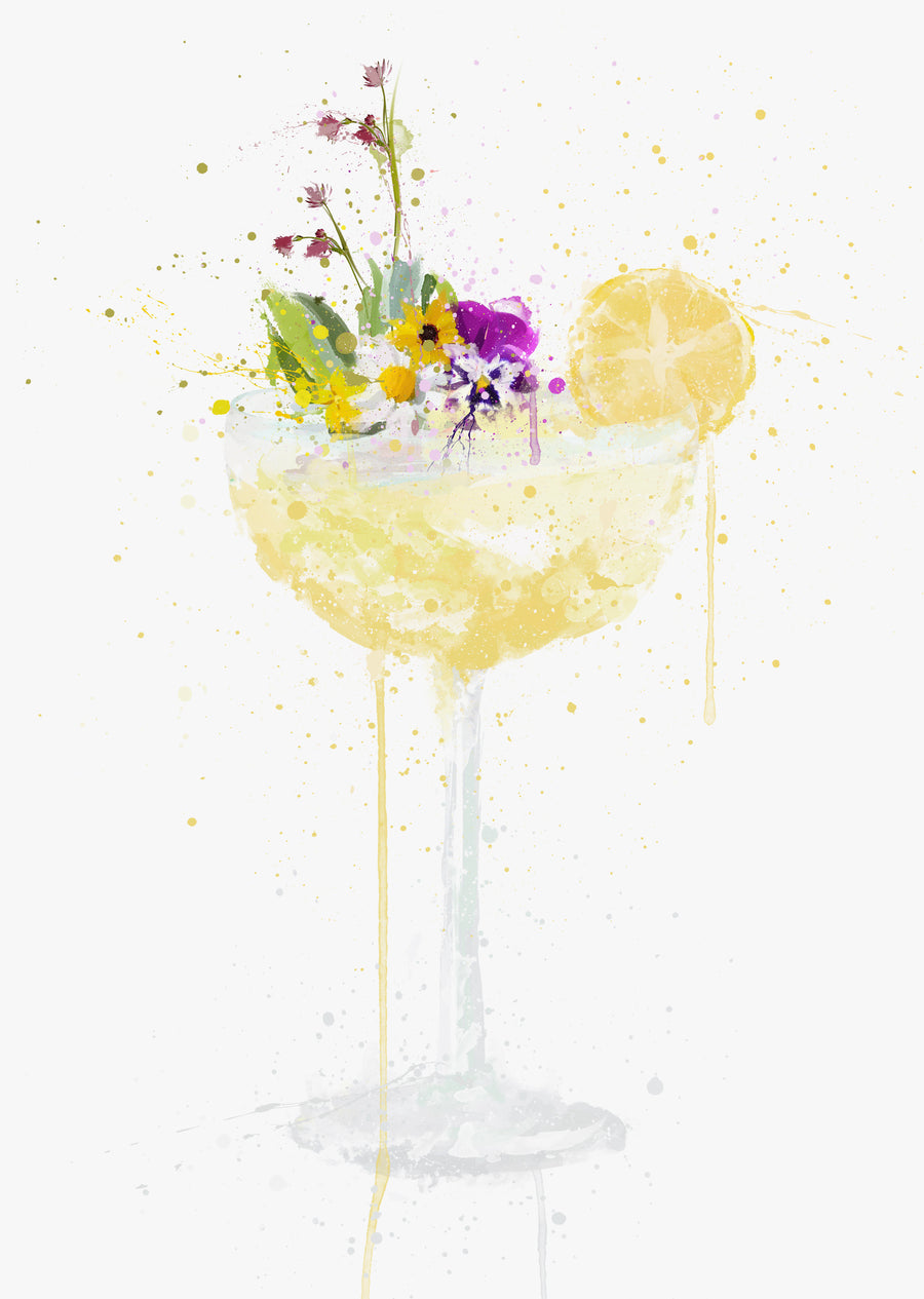 Wild Cocktail Wall Art Print