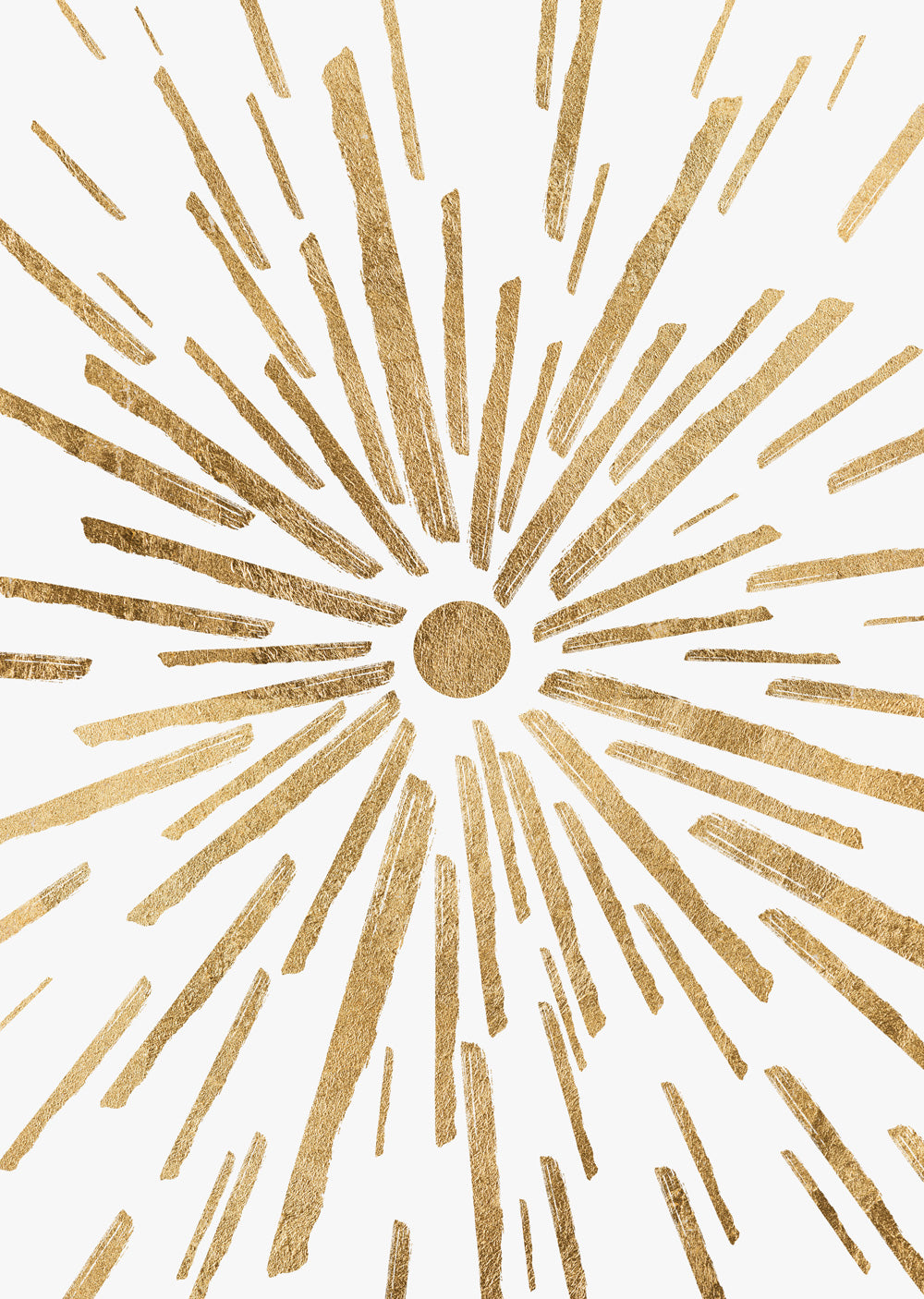 Large Abstract Wall Art Print Gold 'Sonic Boom', Modern Abstract, Large Abstract Artwork, Abstract Wall Decor