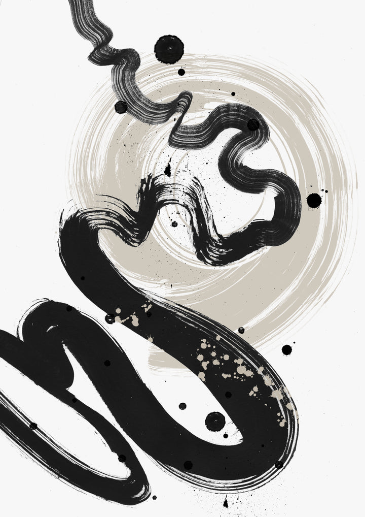 Abstract Wall Art Print 'Serendipity', Modern Abstract, Large Abstract Art, Abstract Wall Decor