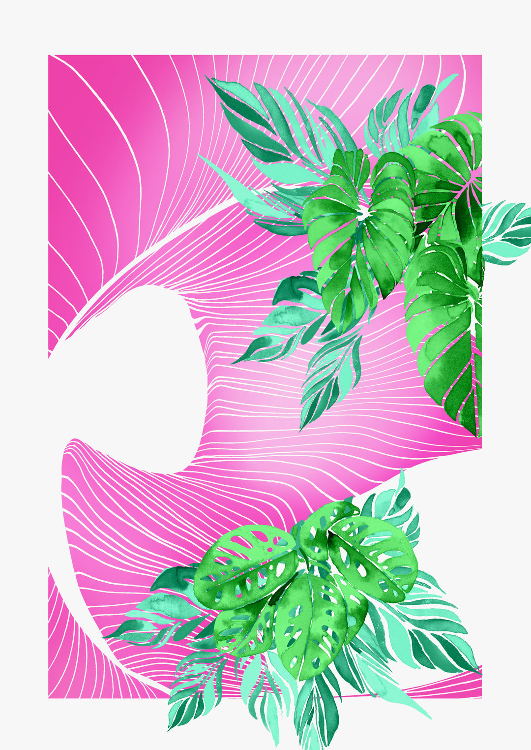 Botanical Wall Art Print 'Natureverse' - Plant Prints, Botanical Art Prints and Botanical Illustrations