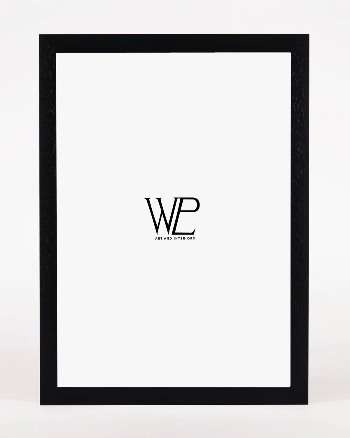 Wooden Frame, Smooth Black
