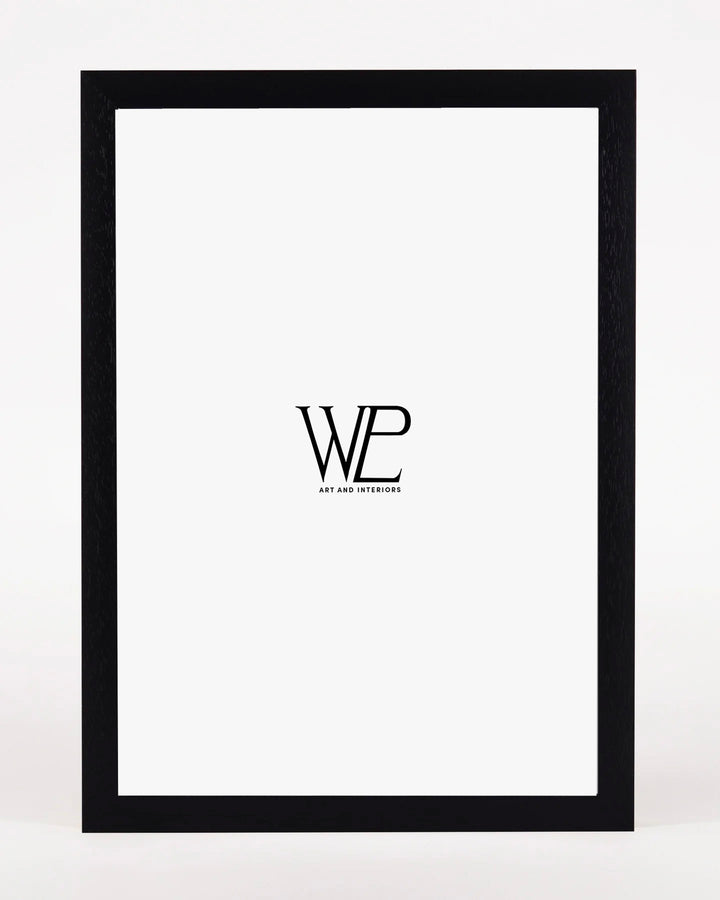 Wooden Frame, Smooth Black