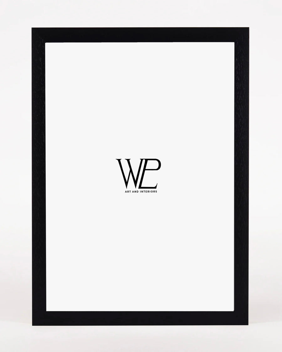 Wooden Frame, Smooth Black