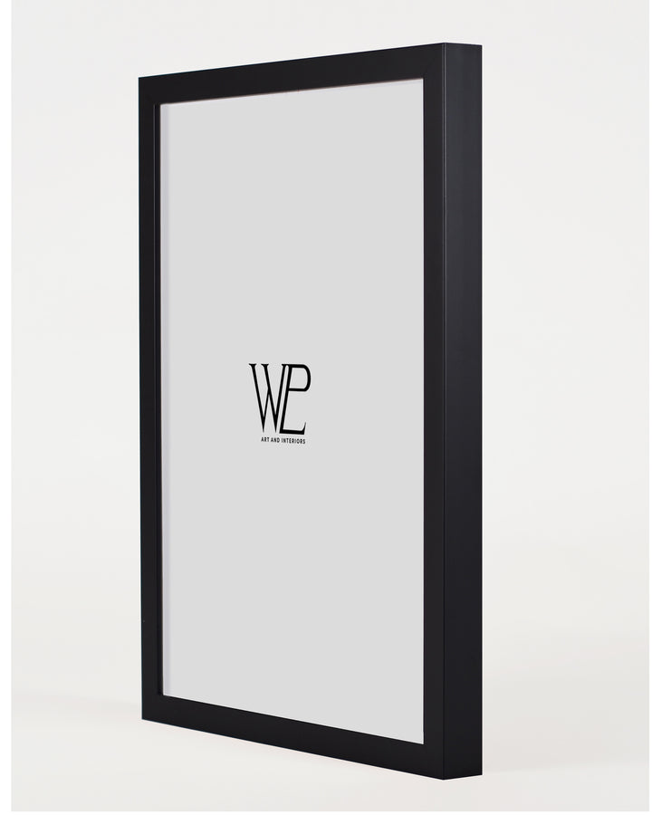 Wooden Frame, Smooth Black