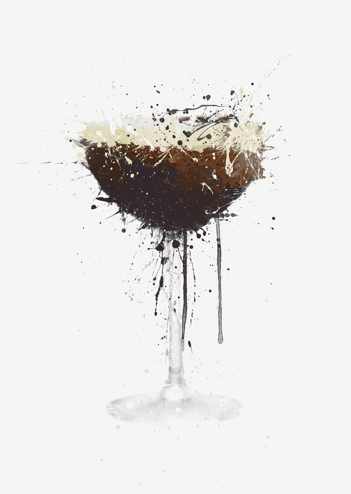 Espresso Martini Cocktail Wall Art Print-We Love Prints