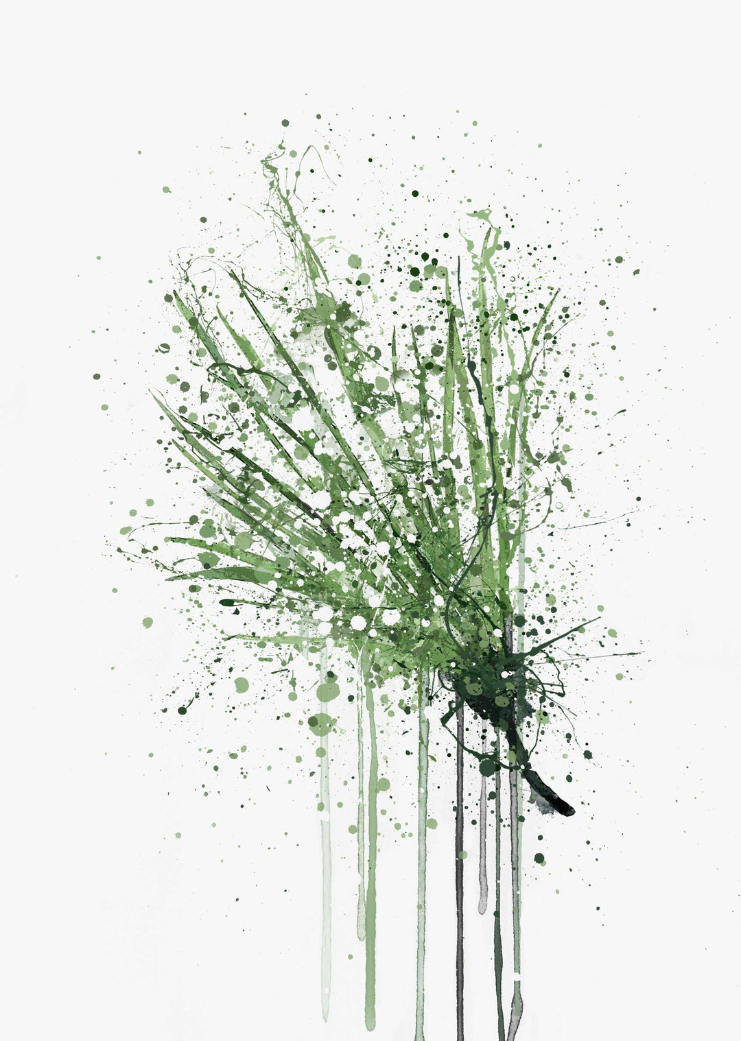 Fan Leaf Wall Art Print-We Love Prints