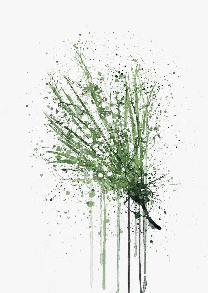 Fan Leaf Wall Art Print-We Love Prints