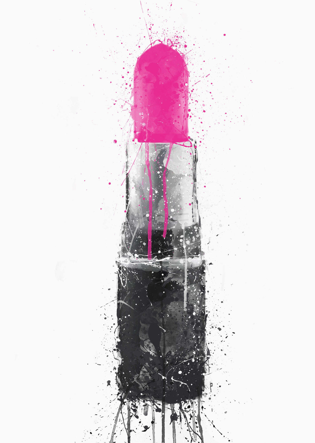 Lipstick Wall Art Print 'Candy Yum Yum'-We Love Prints