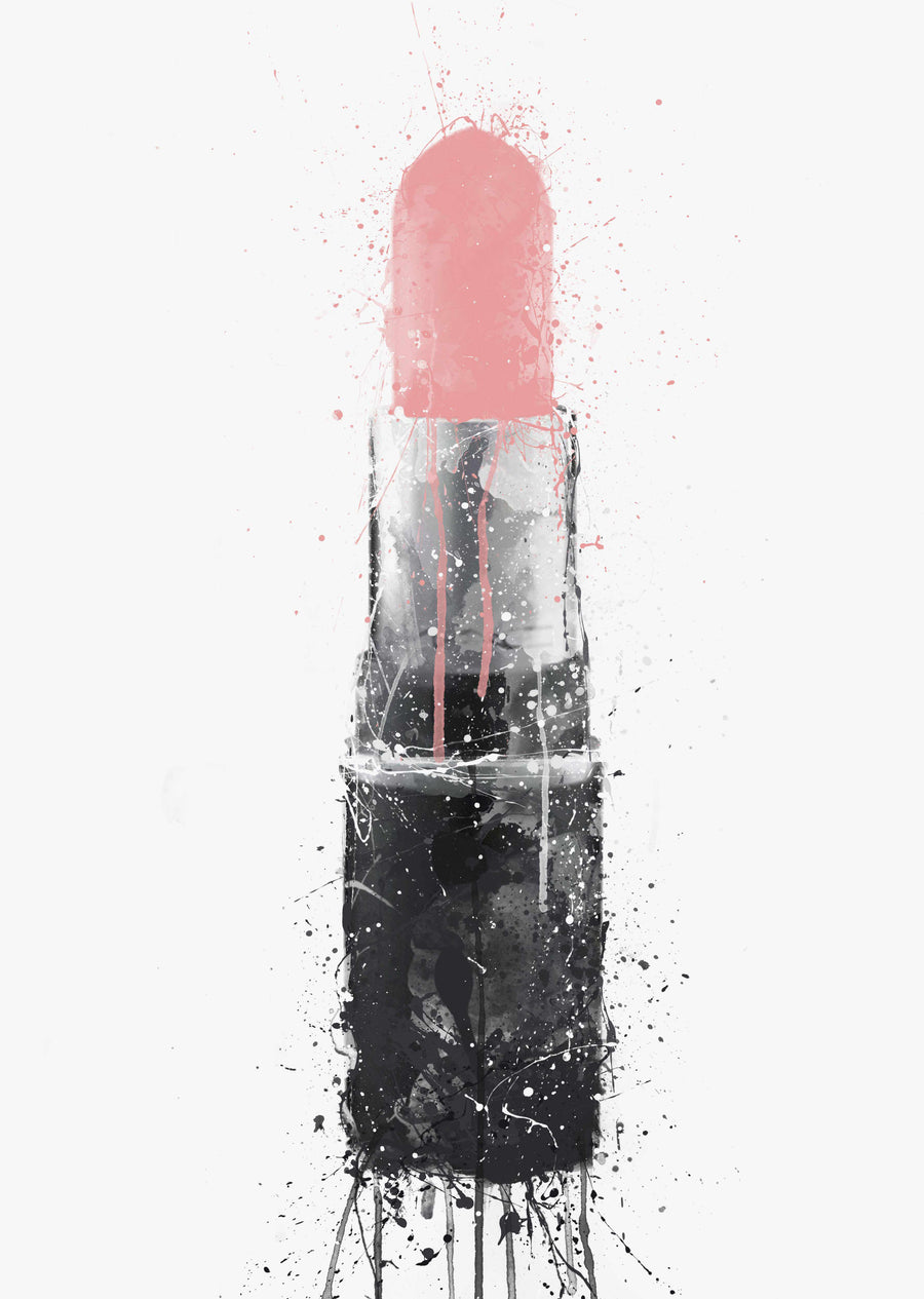 Lipstick Wall Art Print 'Kinda Sexy'