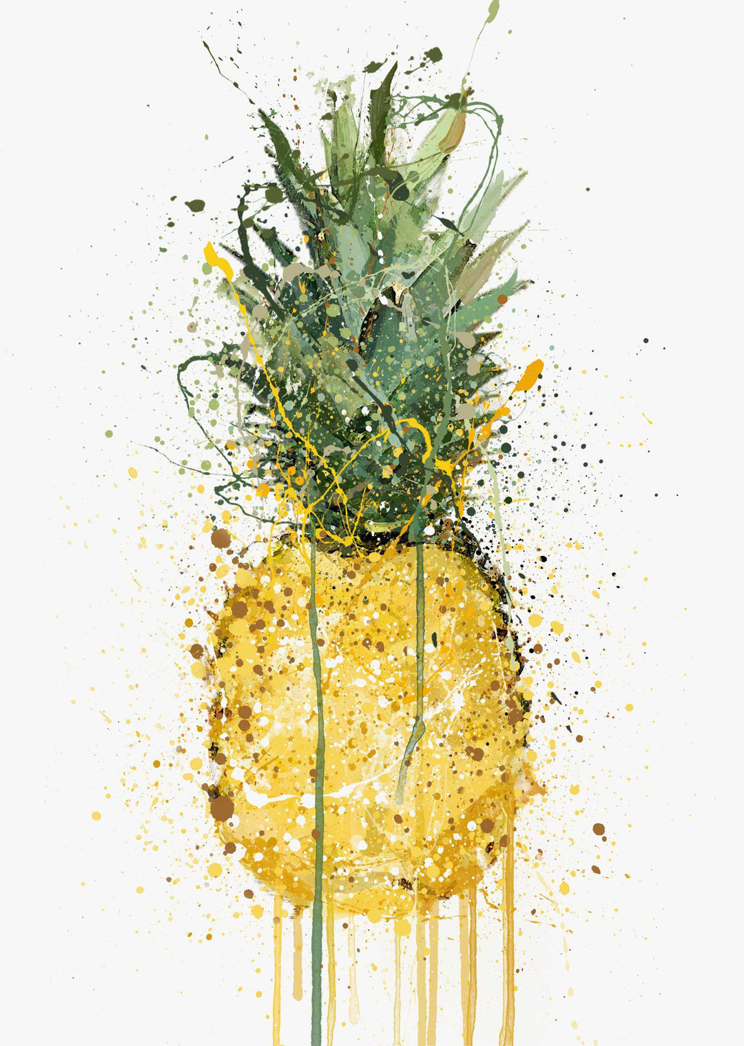 Pineapple Fruit Wall Art Print-We Love Prints