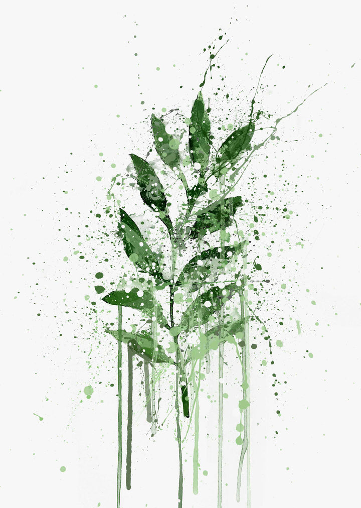 Rowan Leaf Wall Art Print-We Love Prints